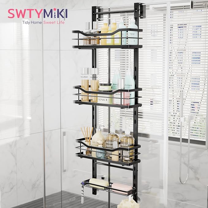 SWTYMIKI Over the Door Shower Caddy - Image 2