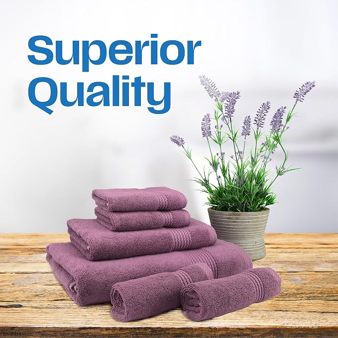 EastNBlue Lara Premium Bath Towel Set 6 Piece - Image 3