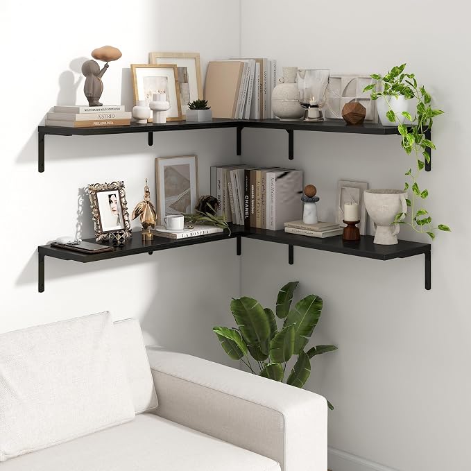 Fun Memories Deep Floating Shelves, 36W x 8D Floating Shelves Set of 2 - Image 6