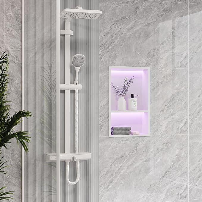 2-Tiers 12x18Inch Shower Niche - Image 2