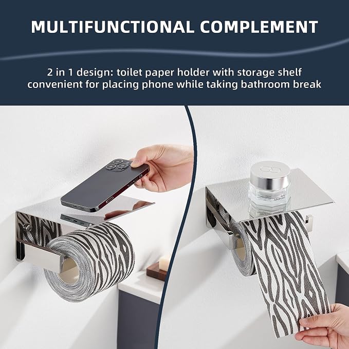 Angle Simple Toilet Paper Holder - Image 3