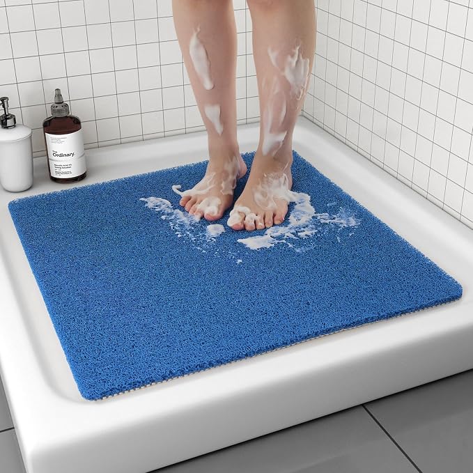 Non Slip Shower Mat, Comfortable Bath mat by Tchdio
