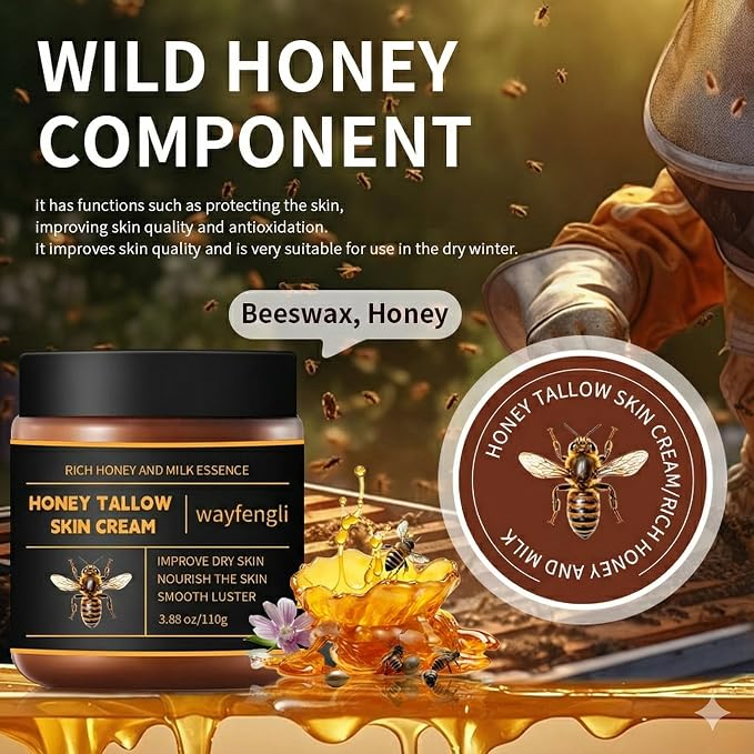Whipped Beef Tallow & Honey Balm - Image 6