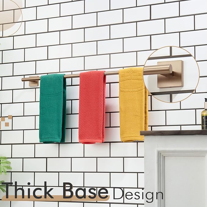 KOKOSIRI Bathroom Towel Bar 36'' Towel Holder - Image 7