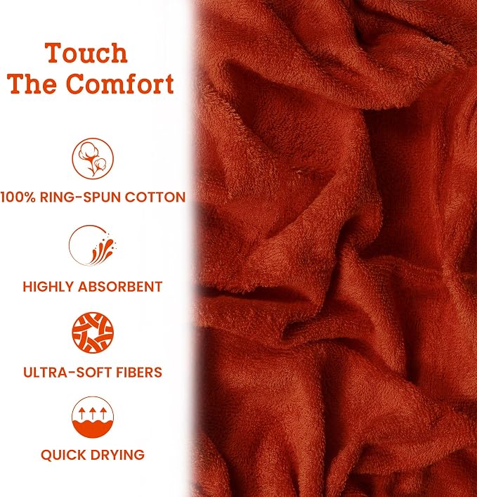 Casa Lino 100% Cotton Hand Towels - Image 5