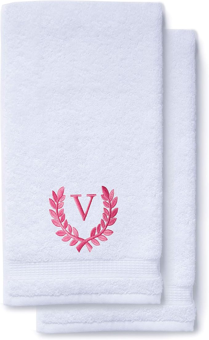 Decorative and Monogrammed Hand Towels by Turquaz
