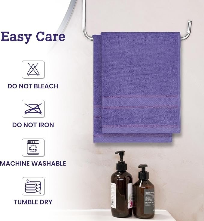 Casa Lino 100% Cotton Hand Towels - Image 6