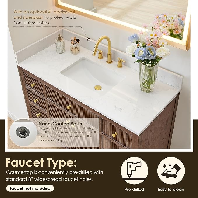 ALTAIR 48 Inch Bathroom Vanity - Image 5