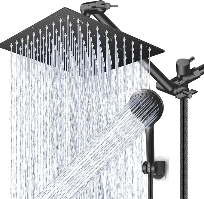 High/Low Pressure Water Rain Shower Head by PINWIN