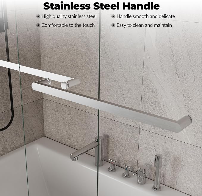 Sliding Glass Shower Door, Made - Image 5
