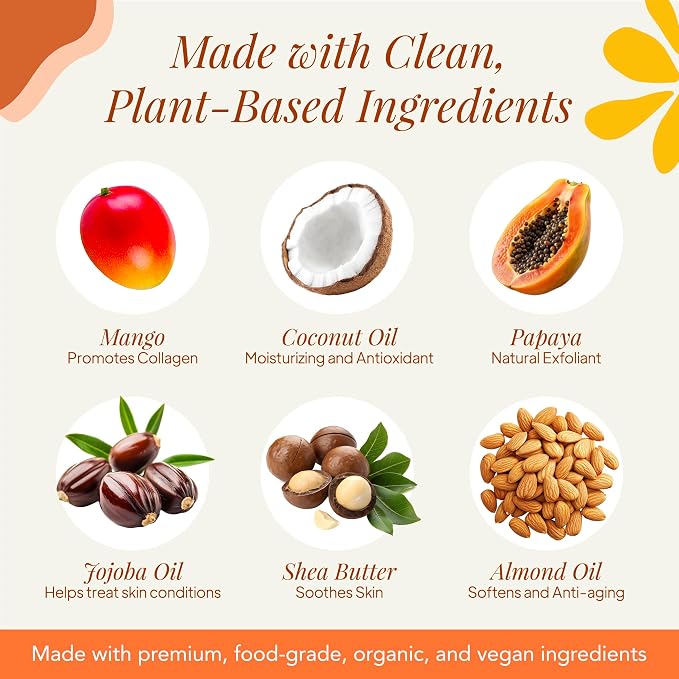 Saavy Naturals Soap Bar Mango Papaya - Image 8