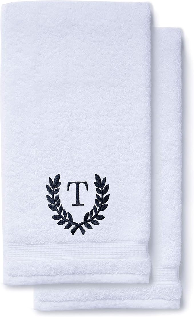Decorative and Monogrammed Hand Towels by Turquaz