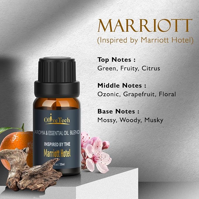 Hotel Diffuser Oil 20ml – Inspired by Marriott Hotel Scent, OliveTech - Image 3