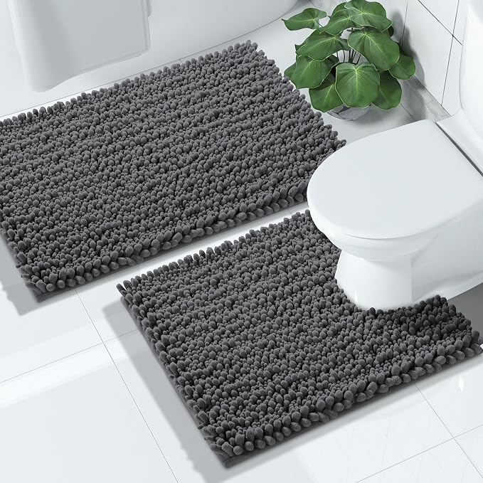 Yimobra Bathroom Rugs Sets 2 Piece by Yimobra