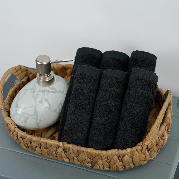 Tens Towels Pack of 60 Washcloths, 12 x 12 Inches, Lighter Weight, Quick to Dry - Image 7