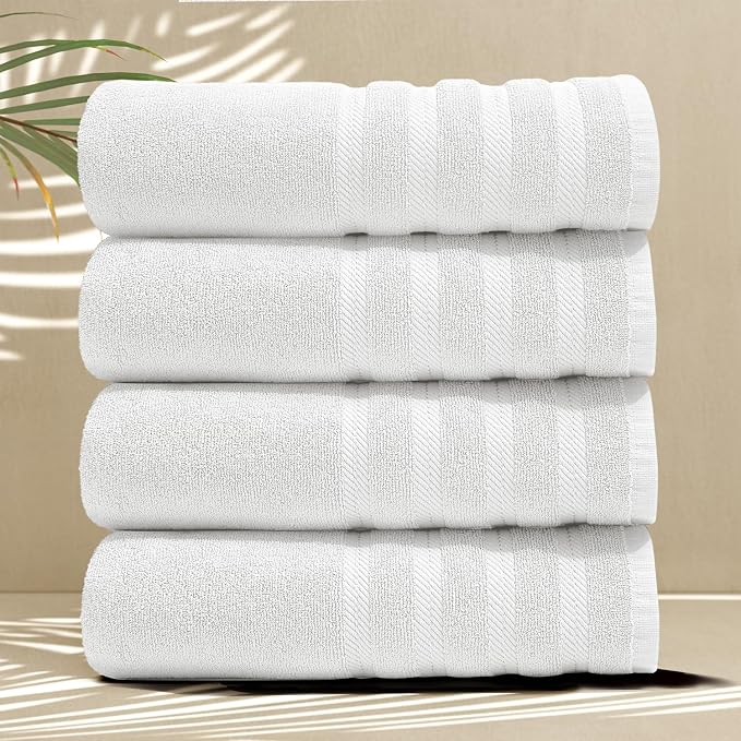 Hearth & Harbor Bath Towels for Bathroom - Image 2