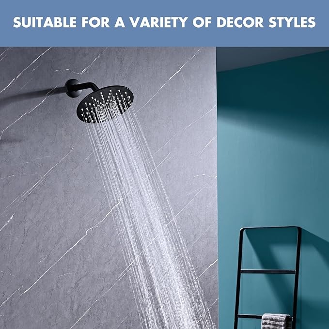 Rainfall Shower Head, MEDIOMI Rain Shower Head Set - Image 2