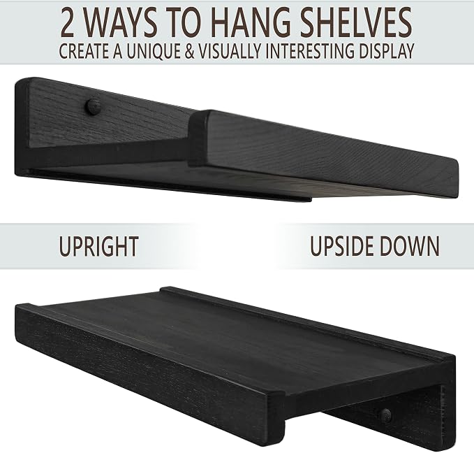 Floating Shelves for Wall 16 inch, Waterproof, Wall Storage Shelves - Image 4