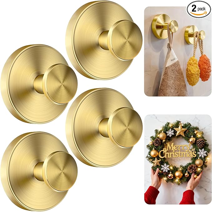 luckin smile Suction Cup Hooks for Shower, No-Drill Removable Towel Hook for by Yoursmileisworthmillions