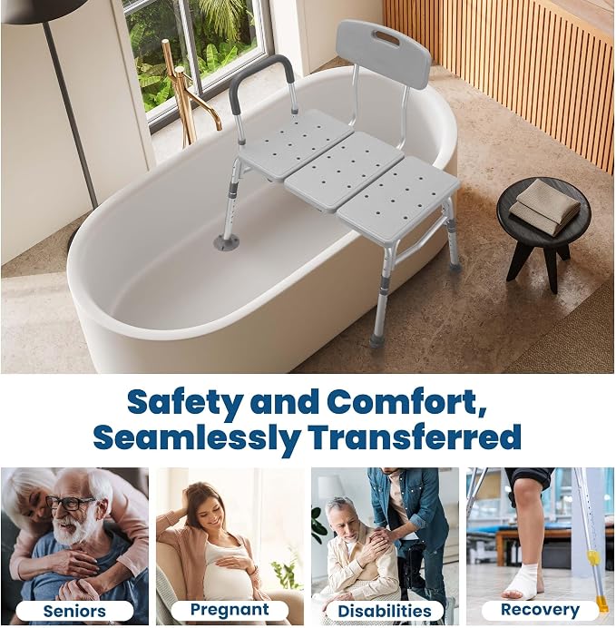 Careboda Tub Transfer Bench and Shower Chair - Image 7