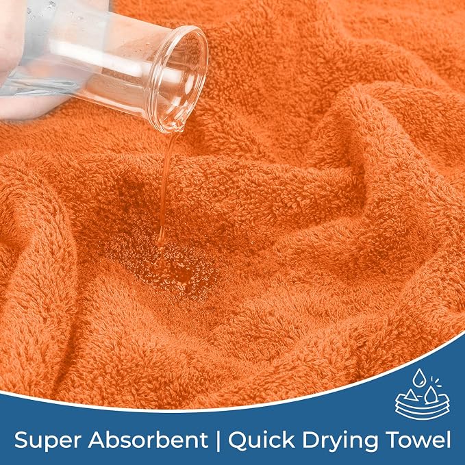 DAN RIVER 100% Ring Spun Cotton 3-Piece Towel Set, Bath Towel, Hand Towel and - Image 6