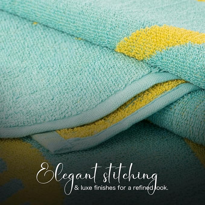CASA COPENHAGEN Miami Bath Sheets Designed in Denmark Rough and Tough, Quick Dry - Image 3