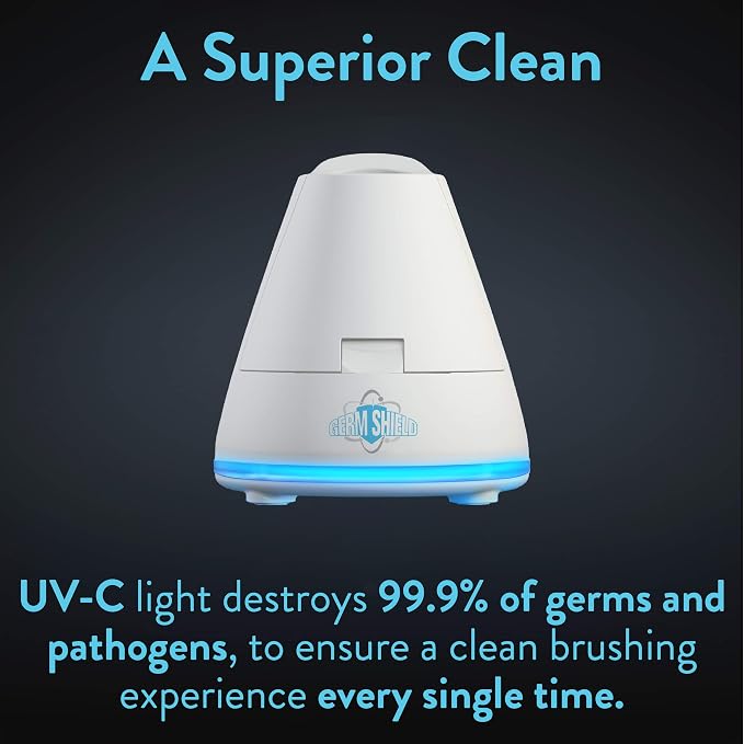 TAO Clean Germ Shield UV Toothbrush Sanitizer – Universal Cleaning Station that - Image 2