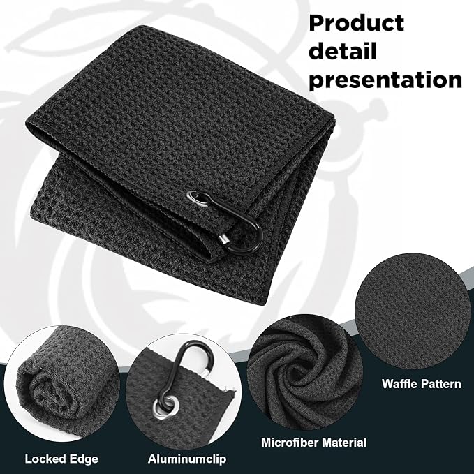3 Pack Microfiber Fishing Towels - Image 3