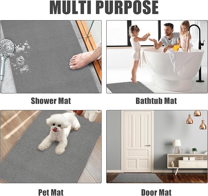 HOMBYS 58 x 44 Extra Large Shower Mat - Image 7