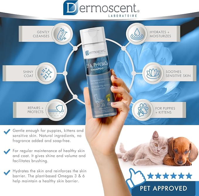 Dermoscent EFA Physio Shampoo for Dogs & Cats - Image 3