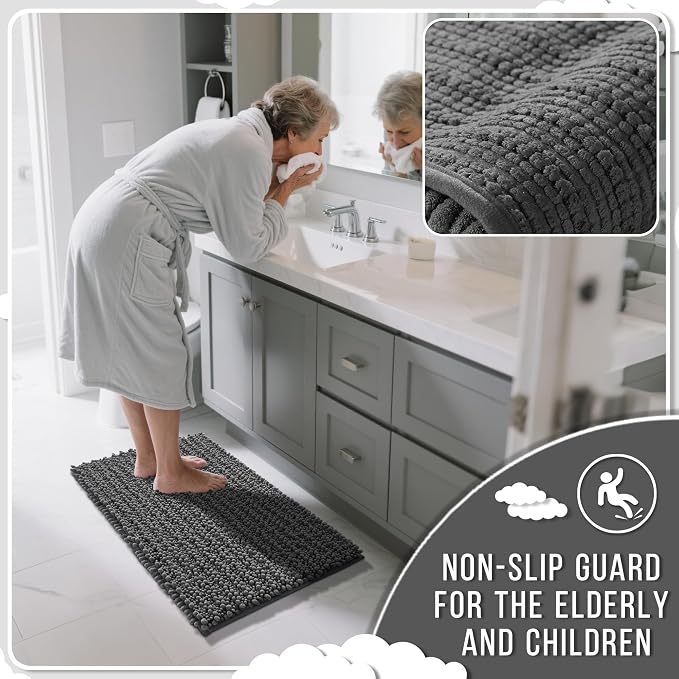 Yimobra Bathroom Runner Rug 55x24 Inch - Image 6