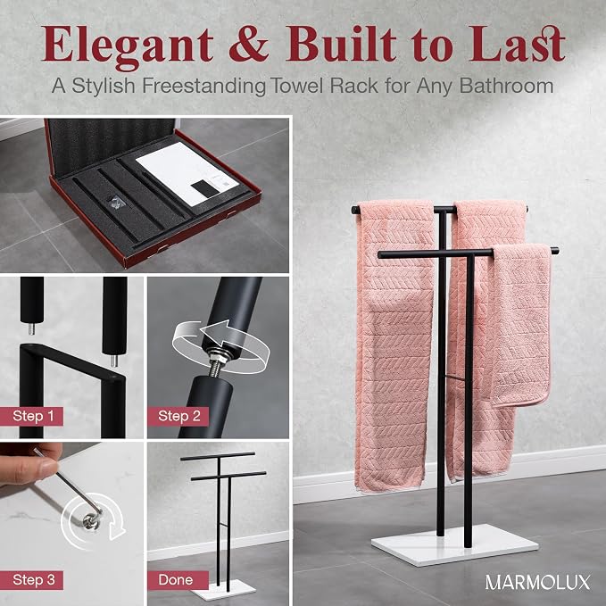 Towel Stand – Freestanding Towel Rack - Image 6