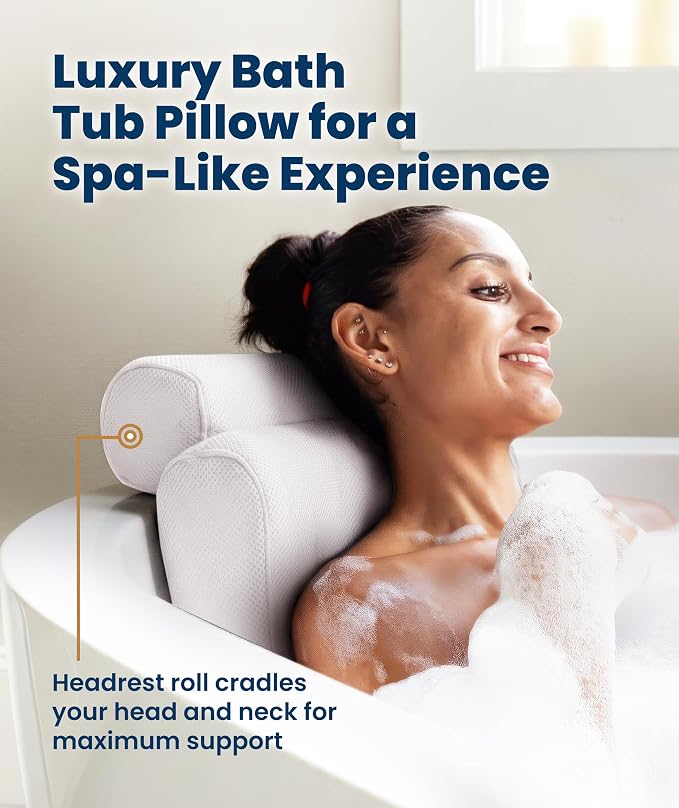 Everlasting Comfort Luxury Bath Pillows - Image 2