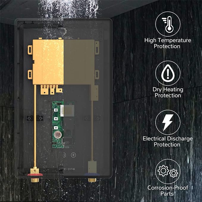 Airthereal Electric Tankless Water Heater, 240Volts - Image 3