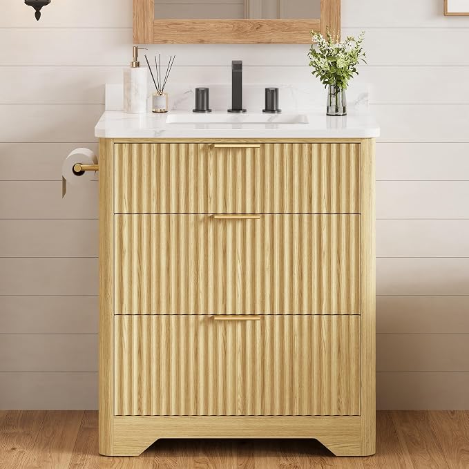 IRONCK 30 inch Bathroom Vanity - Image 3