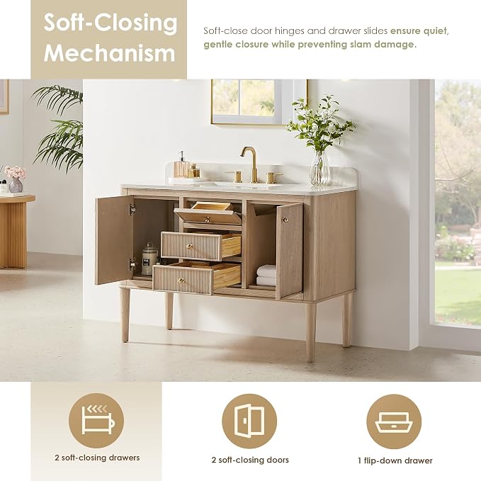 ALTAIR 48 Inch Bathroom Vanity - Image 4