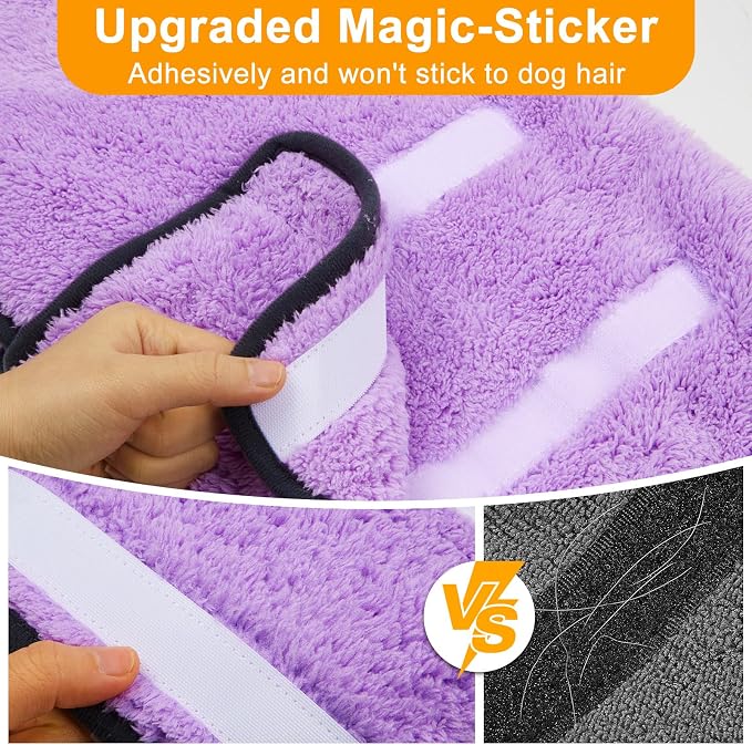 Bienbee Dog Bathrobe, Quick Drying Super Absorbent Dog Robes - Image 4