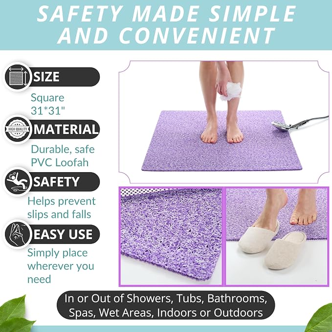 Square Shower Mat - Image 3
