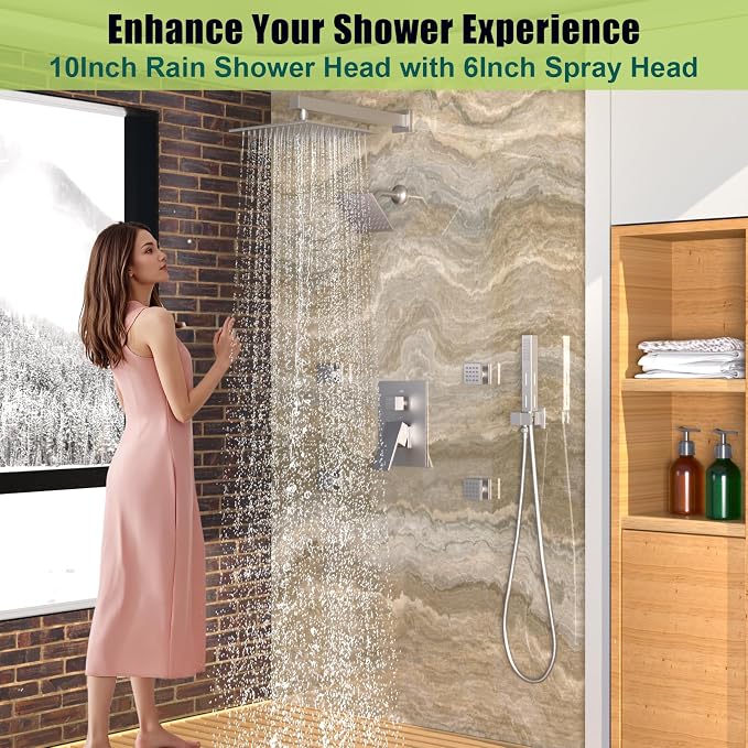 Enga Dual Shower Head Shower System - Image 6