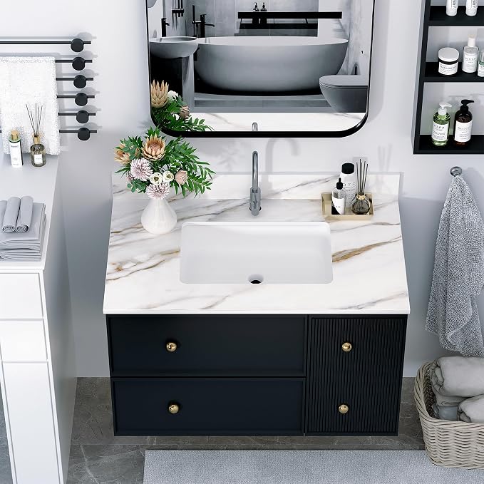Montary 37"x 22" Bathroom Vanity Top - Image 2