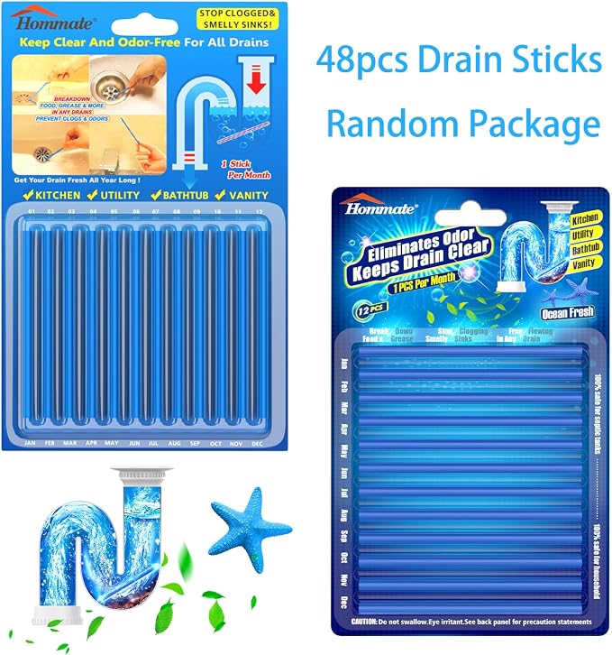 Drain Sticks Drain Cleaner Sticks Drains Cleaner Disposal Stick Enzyme - Image 6