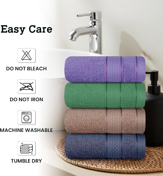 Casa Lino Face Towels & Body Wash Cloths - Image 6