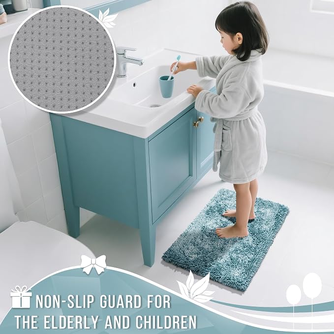 Yimobra Long Bathroom Rug Non Slip 44x24 Inch, Extra Thick Soft Absorbent - Image 6