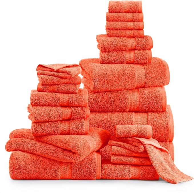 LANE LINEN 100% Luxury Cotton Bath Towel Set by LaneLinen
