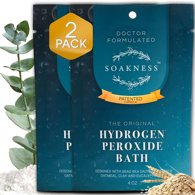 Hydrogen Peroxide Epsom Salt Bath Soak by Soakness