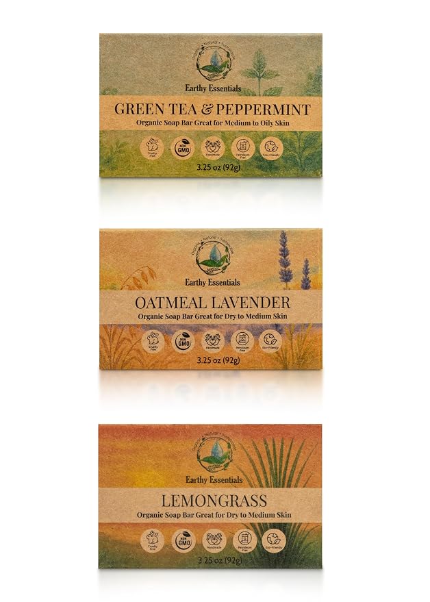 Organic Bar Soap Set – Handmade Natural Soap Bars - Image 2