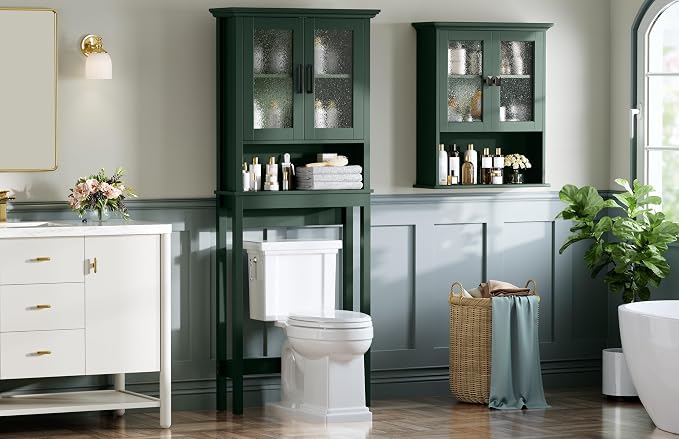 Bathroom Cabinet Wall Mount, Medicine Cabinet Over Toilet Storage Cabinet - Image 4