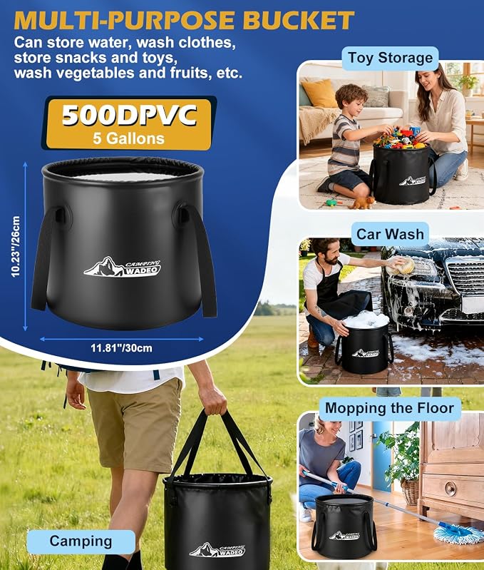 2026 Upgraded Portable Shower for Camping - Image 7