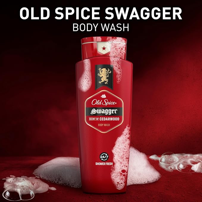 Old Spice Refreshing Body Wash for Men, 3X Defense, 24/7 Shower Fresh - Image 9