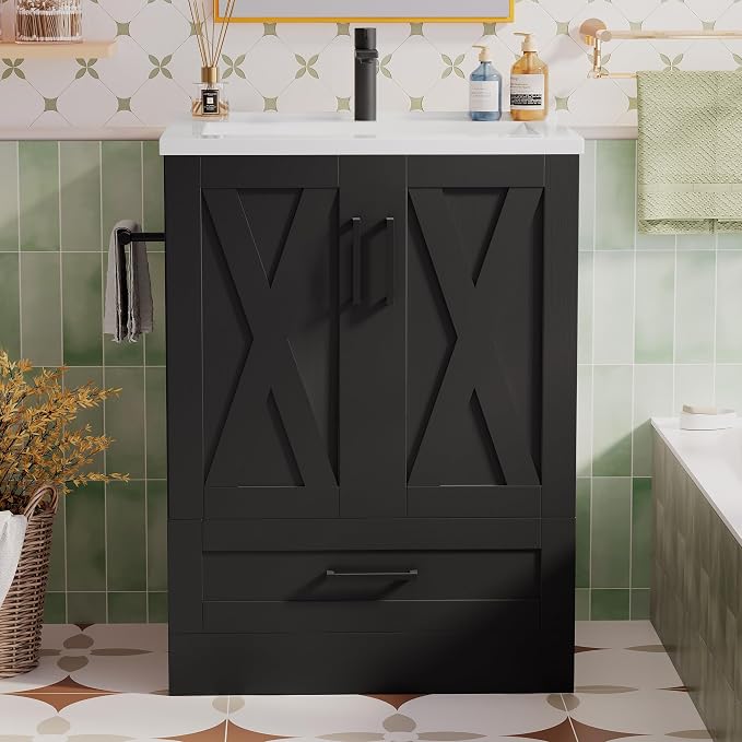 JUMMICO 24" Bathroom Vanity - Image 8